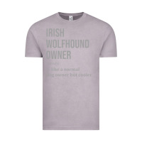 Vintage Zinc irish wolfhound dog funny classic Vintage Tee - linhVisuals