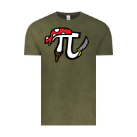 Vintage Olive pi pirate Vintage Tee - linhVisuals