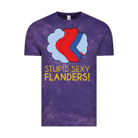 Cloud Purple stupid sexy flanders! Vintage Tee - linhVisuals