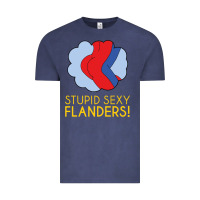 Vintage Denim stupid sexy flanders! Vintage Tee - linhVisuals