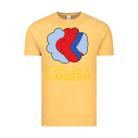 Vintage Mustard stupid sexy flanders! Vintage Tee - linhVisuals