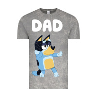Cloud Rock Bluey Dad Vintage Tee - linhVisuals