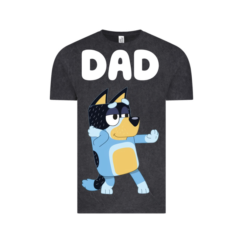 Bluey Dad Vintage Tee by linhVisuals | Teevron