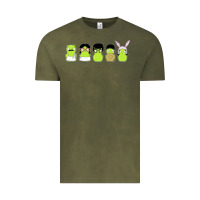 Vintage Olive newbobs burgers Vintage Tee - linhVisuals