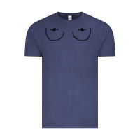 Vintage Denim newboobs piercings Vintage Tee - linhVisuals