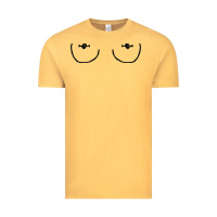 Vintage Mustard newboobs piercings Vintage Tee - linhVisuals