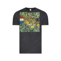 Vintage Black the stone roses Vintage Tee - linhVisuals