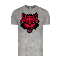 Cloud Rock DEVIL - RED WOLVES FOOTBALL SOCCER STATE MEN Vintage Tee - linhVisuals