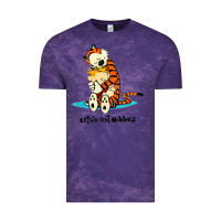 Cloud Purple newcalvin and hobbes [tyellow] Vintage Tee - linhVisuals