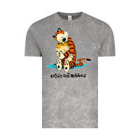 Cloud Rock newcalvin and hobbes [tyellow] Vintage Tee - linhVisuals