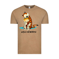 Vintage Coffee newcalvin and hobbes [tyellow] Vintage Tee - linhVisuals