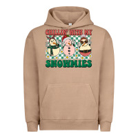 Pigment Burro Chillin with my Snowmies Urban Hoodie - BarkalooDesign