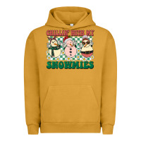 Pigment Peanut Butter Chillin with my Snowmies Urban Hoodie - BarkalooDesign