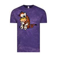 Cloud Purple newcalvin and hobbes 04 Vintage Tee - linhVisuals