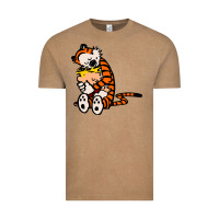 Vintage Coffee newcalvin and hobbes 04 Vintage Tee - linhVisuals