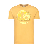 Vintage Mustard newcalvin and hobbes no worries Vintage Tee - linhVisuals