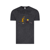 Vintage Black newcalvin and hobbes quote 10 Vintage Tee - linhVisuals