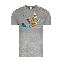Cloud Rock newcalvin and hobbes sing 09 Vintage Tee - linhVisuals