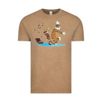 Vintage Coffee newcalvin and hobbes sing 09 Vintage Tee - linhVisuals