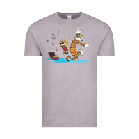 Vintage Zinc newcalvin and hobbes sing 09 Vintage Tee - linhVisuals