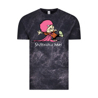 Cloud Black newcalvin and hobbes stupendous man Vintage Tee - linhVisuals