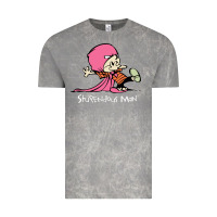 Cloud Rock newcalvin and hobbes stupendous man Vintage Tee - linhVisuals