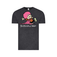 Vintage Black newcalvin and hobbes stupendous man Vintage Tee - linhVisuals