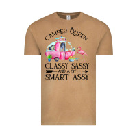 Vintage Camel newcamper queen classy sassy and a bit smart assy Vintage Tee - linhVisuals