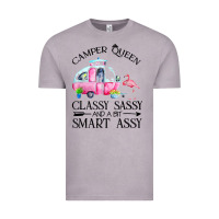 Newcamper Queen Classy Sassy And A Bit Smart Assy Vintage Tee | Teevron