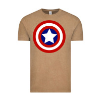 Vintage Coffee newcaptain america Vintage Tee - linhVisuals