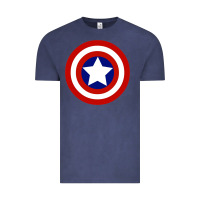 Vintage Denim newcaptain america Vintage Tee - linhVisuals