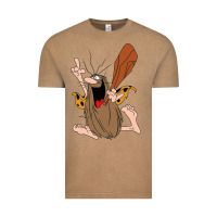 Vintage Coffee newcaptain caveman Vintage Tee - linhVisuals