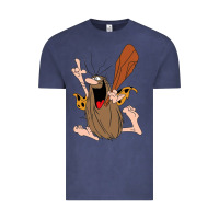 Vintage Denim newcaptain caveman Vintage Tee - linhVisuals