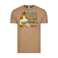 Vintage Coffee he dont love me like tequila does Vintage Tee - texasbilliewilder