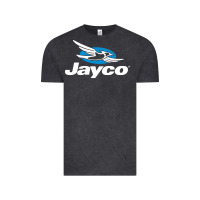 Vintage Black Jayco Bicycling Bike Vintage Tee - linhVisuals