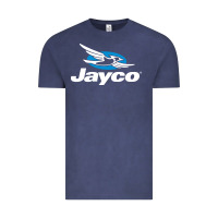 Vintage Denim Jayco Bicycling Bike Vintage Tee - linhVisuals