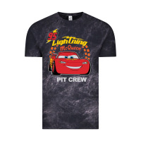 Cloud Black newcars lightning mcqueen Vintage Tee - linhVisuals