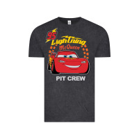 Vintage Black newcars lightning mcqueen Vintage Tee - linhVisuals
