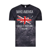 Cloud Black make america great britain again funny uk us Vintage Tee - linhVisuals