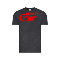 Vintage Black newcherry coke Vintage Tee - linhVisuals