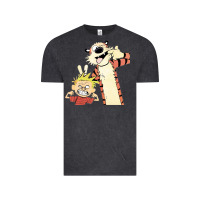 Vintage Black calvin Vintage Tee - linhVisuals