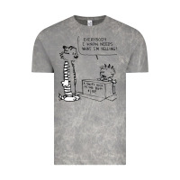 Cloud Rock calvin Vintage Tee - linhVisuals