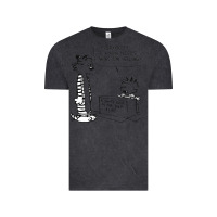 Vintage Black calvin Vintage Tee - linhVisuals