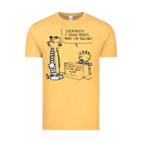 Vintage Mustard calvin Vintage Tee - linhVisuals
