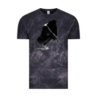 Cloud Black K. Michelle Vintage Tee - linhVisuals