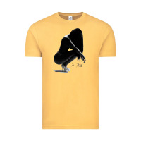 Vintage Mustard K. Michelle Vintage Tee - linhVisuals