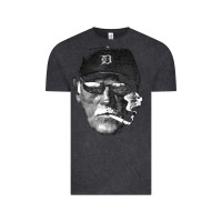 Vintage Black newcigarette smoking jim leyland Vintage Tee - linhVisuals