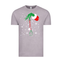 Vintage Zinc newchristmas grinch hand holding a stethoscope Vintage Tee - linhVisuals