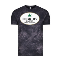Cloud Black tegridy farms Vintage Tee - linhVisuals