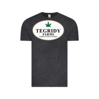 Vintage Black tegridy farms Vintage Tee - linhVisuals